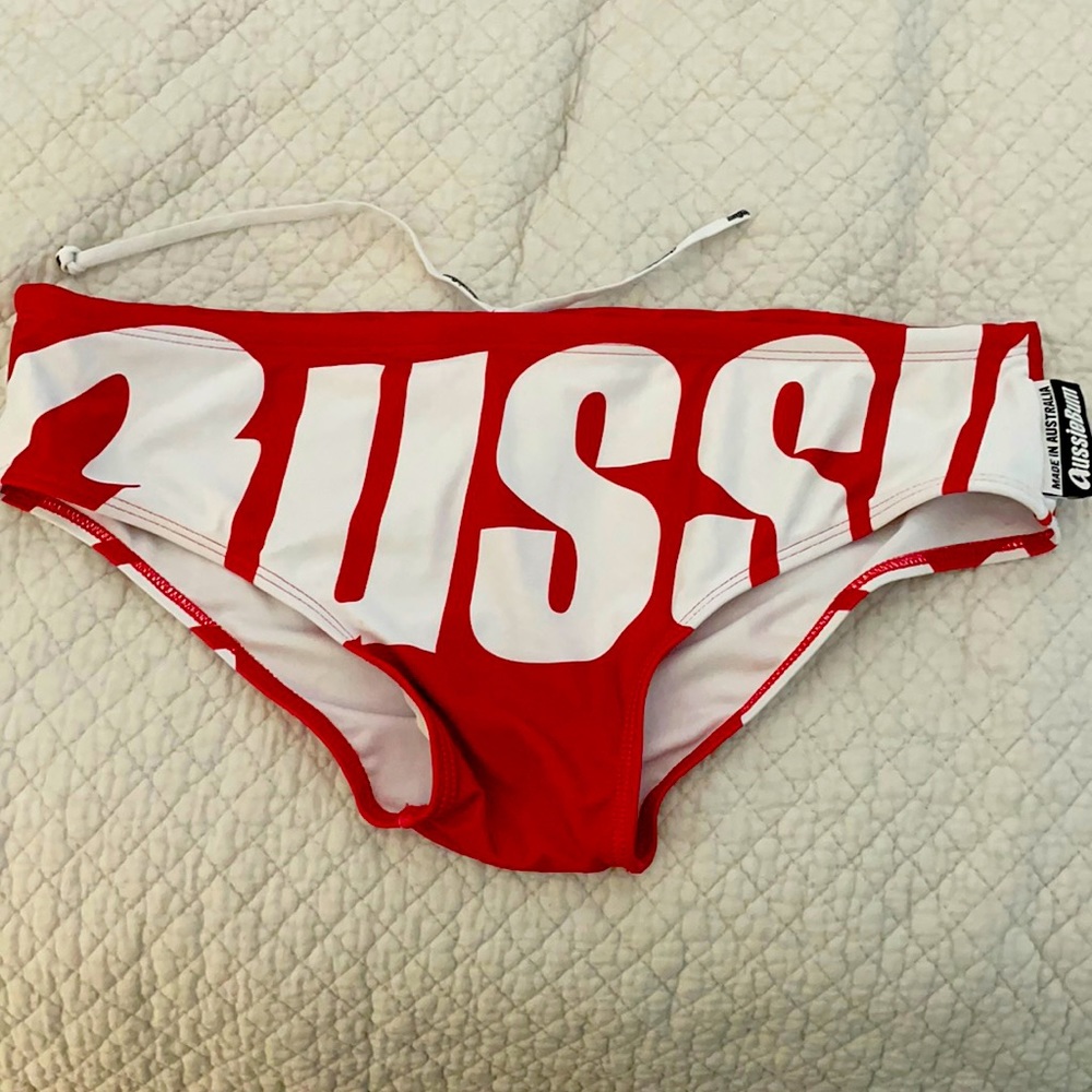 Repost! AussieBum Signature Red Swim Brief XXL